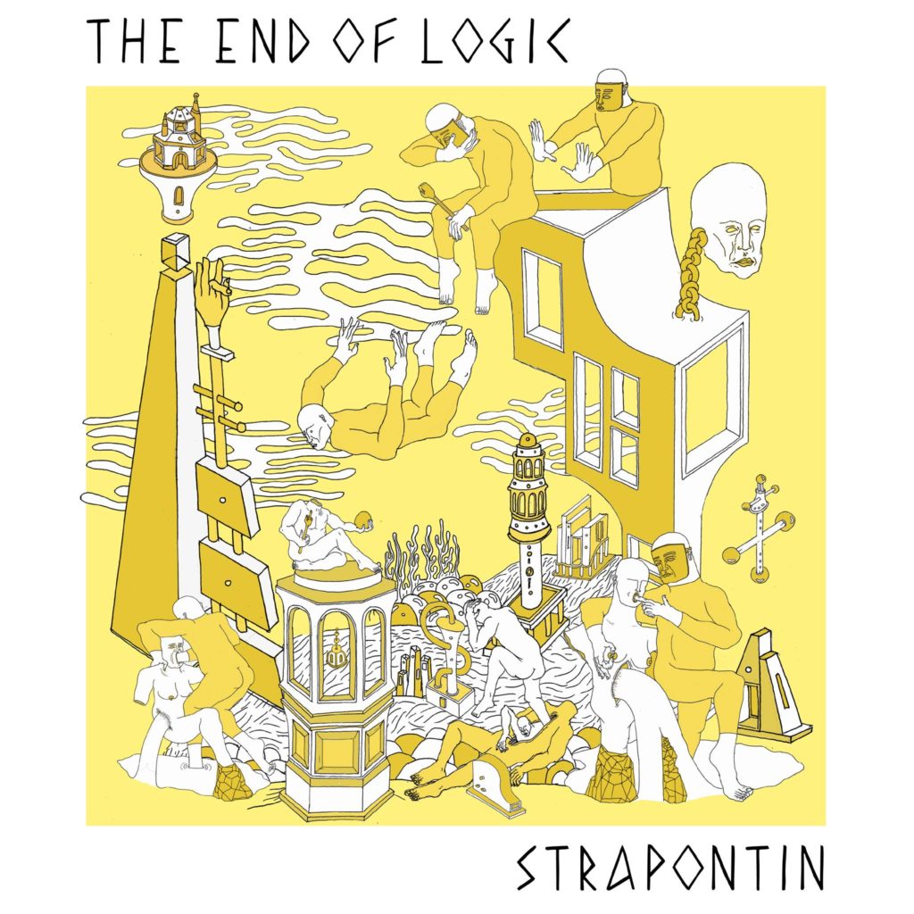 strapontin the end of logic nervous days hard fist record vinyl release including video game